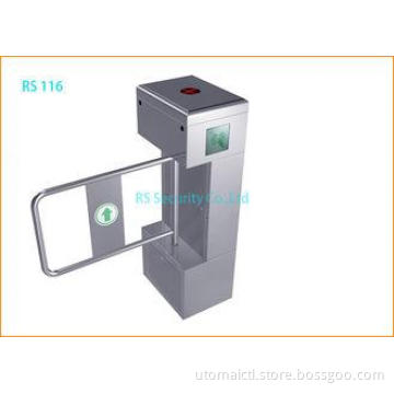 Water resistance Supermarket Swing Gate IR Sensor Turnstile